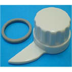 Bouchon blanc + joint Bouchon blanc + joint image