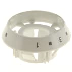 Collerette bouton thermostat blanc Collerette bouton thermostat blanc image