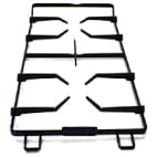 Grille fonte 2 feux droite 77X0954 Grille fonte 2 feux droite 77X0954 image