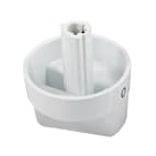 Bouton de gaz blanc 140198829040 Bouton de gaz blanc 140198829040 image