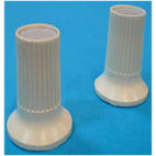 Bouton programmateur blanc par 2 Bouton programmateur blanc par 2 image