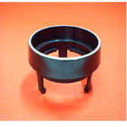 Bague de bouton noire Bague de bouton noire image