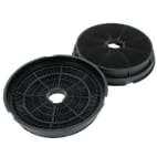 Filtre charbon rond par 2 d=190mm Filtre charbon rond par 2 d=190mm image