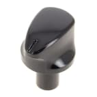Bouton gaz four noir 12h Bouton gaz four noir 12h image