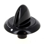 Bouton gaz noir 6h, 450910217 Bouton gaz noir 6h, 450910217 image