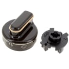 Bouton programmateur 1 a 3 marron Bouton programmateur 1 a 3 marron image