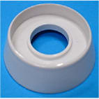 Disque bouton blanc Disque bouton blanc image