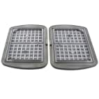 Plaque gaufres par 2 Plaque gaufres par 2 image