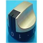 Bouton noir et gris 0 a 9 12h Bouton noir et gris 0 a 9 12h image