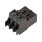 Borne de connexion 3 pôles circulateur brune 7747023984 Borne de connexion 3 pôles circulateur brune 7747023984 image