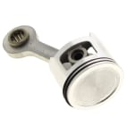 Piston + axe + segments Piston + axe + segments image