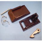 Poignee hublot marron Poignee hublot marron image