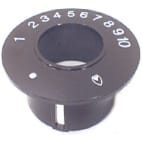 Disque thermostat brun Disque thermostat brun image