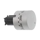 Bouton de thermostat inox 140109319180 Bouton de thermostat inox 140109319180 image
