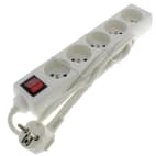 Bloc 5 prises 10/16a + interrupteur Bloc 5 prises 10/16a + interrupteur image