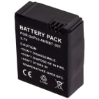 Batterie 3,7v pour gopro ahdbt-301 Batterie 3,7v pour gopro ahdbt-301 image