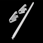 Kit barre porte serviette L500mm, 094327 Kit barre porte serviette L500mm, 094327 image