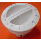 Bouton programmateur blanc L52M000F6 Bouton programmateur blanc L52M000F6 image