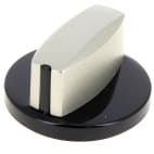 Bouton noir et gris 12h 00621989 Bouton noir et gris 12h 00621989 image