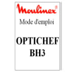 Mode d'emploi optichef Mode d'emploi optichef image