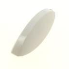 Bouton blanc ovale Bouton blanc ovale image