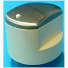 Bouton blanc et gris 3h gaz Bouton blanc et gris 3h gaz image
