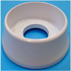 Disque de bouton blanc Disque de bouton blanc image