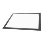 Vitre de porte haute température 524x402mm 140157332010 Vitre de porte haute température 524x402mm 140157332010 image