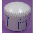 Bouton thermostat blanc 49042616 Bouton thermostat blanc 49042616 image