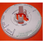 Disque programmateur gradue blanc Disque programmateur gradue blanc image