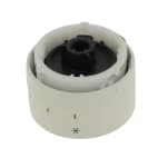 Bouton thermostat blanc Bouton thermostat blanc image