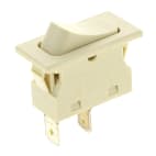Interrupteur 2 cosses blanc impulsion Interrupteur 2 cosses blanc impulsion image