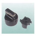Bouton programmateur brun Bouton programmateur brun image