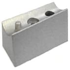 Embout de poignee droit gris Embout de poignee droit gris image