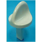 Bouton de commande blanc Bouton de commande blanc image