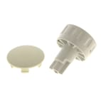 Bouton programmateur/thermostat blanc Bouton programmateur/thermostat blanc image