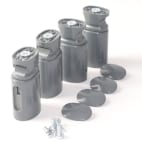 Kit fixations court gris graphite, 098752 Kit fixations court gris graphite, 098752 image