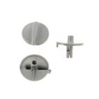 Bouton gris par 3, ss-186511 Bouton gris par 3, ss-186511 image