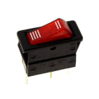 Interrupteur 3 cosses rouge Interrupteur 3 cosses rouge image