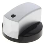 Bouton noir et argent 12h Bouton noir et argent 12h image