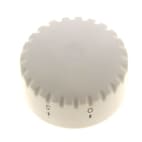 Bouton thermostat blanc Bouton thermostat blanc image