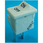 Interrupteur 2 cosses blanc 6600jb3002a Interrupteur 2 cosses blanc 6600jb3002a image