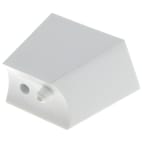 Embout de poignee blanc gauche Embout de poignee blanc gauche image