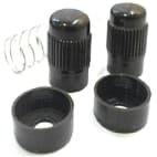 Boutons programmateur bruns par 2 Boutons programmateur bruns par 2 image