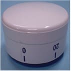 Bouton programmateur blanc Bouton programmateur blanc image