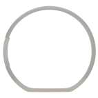 Cerclage de hublot exterieur gris Cerclage de hublot exterieur gris image