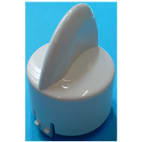 Dessus bouton programmateur blanc Dessus bouton programmateur blanc image
