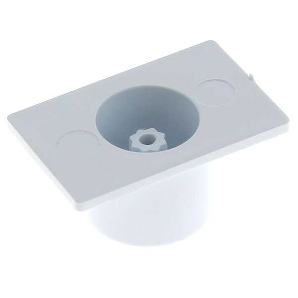 Touche de porte blanche grand format (2 / 2)
