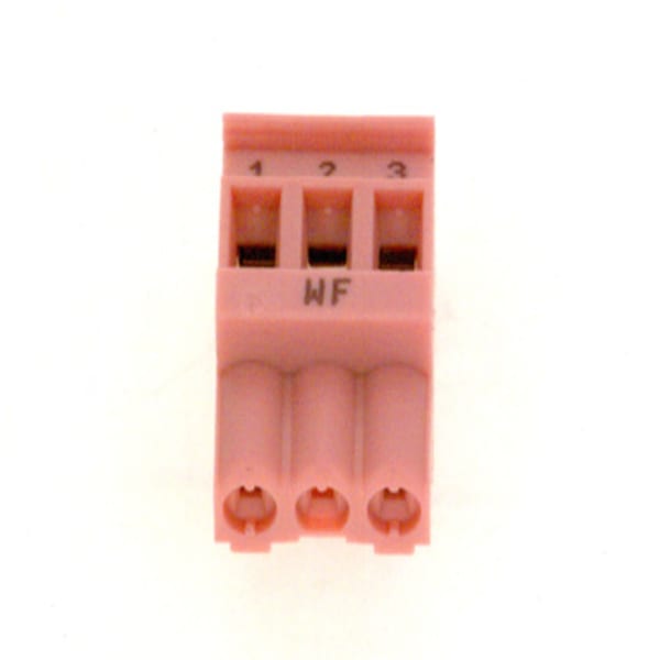 Borne de connexion 3 pôles rose 8718585565 grand format (1 / 1)