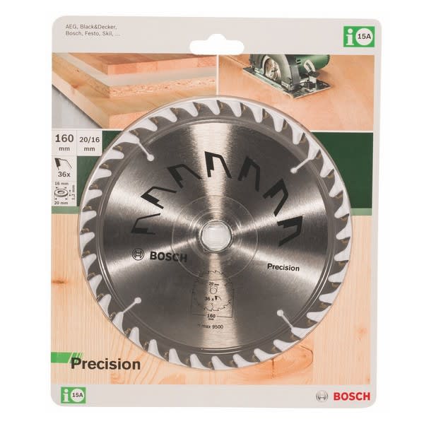 Lame scie circulaire 160x20 36 dents grand format (1 / 1)